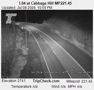 I-84 at Cabbage Hill MP221.45